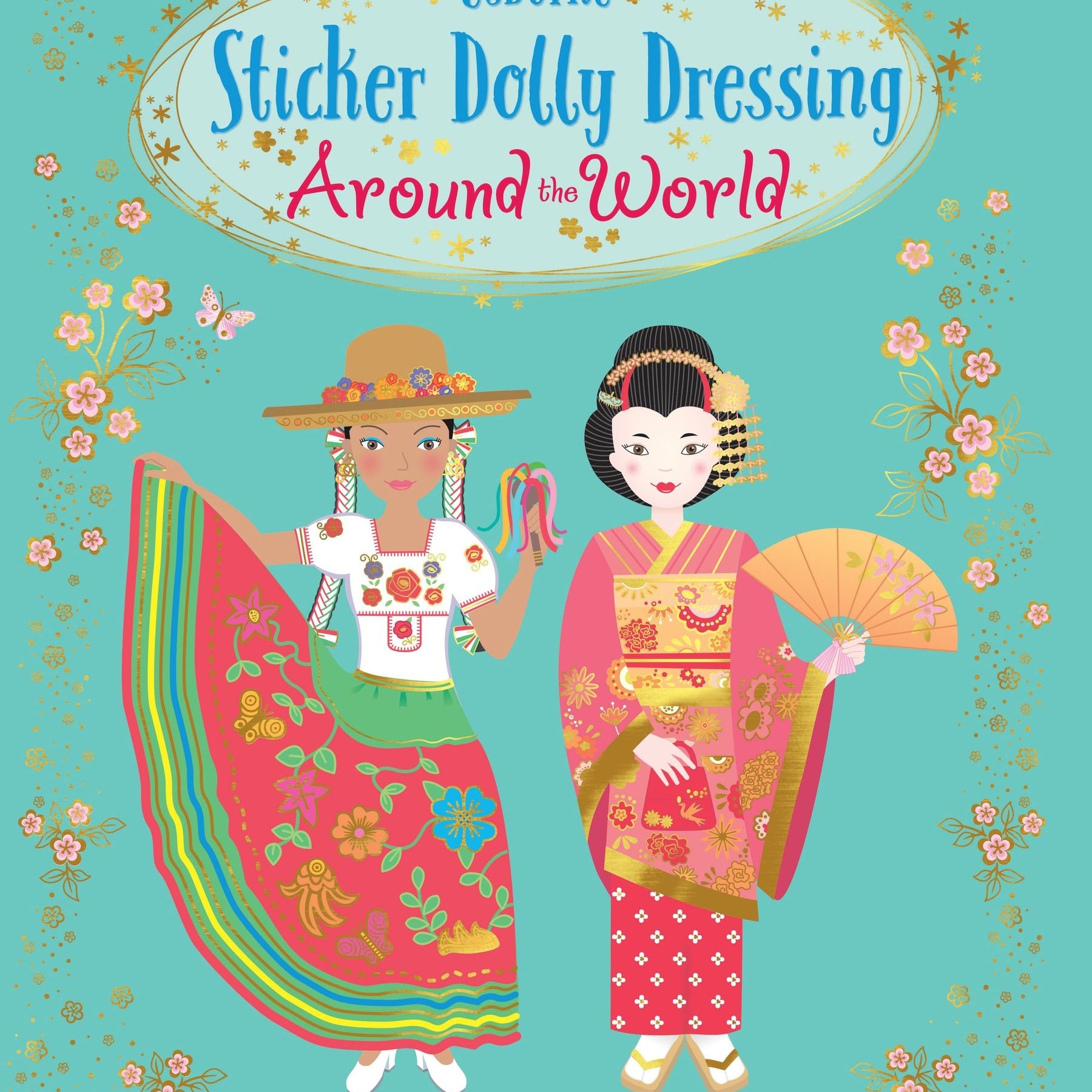 Usborne Sticker Dolly Dressing - Around the World