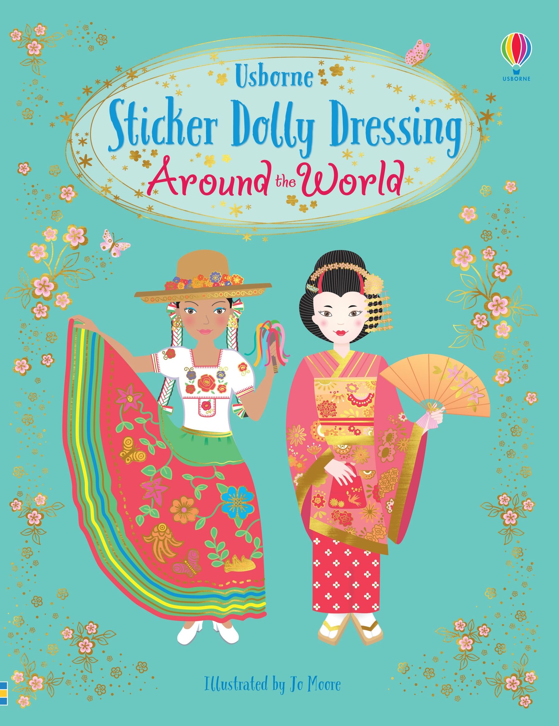 Usborne Sticker Dolly Dressing - Around the World