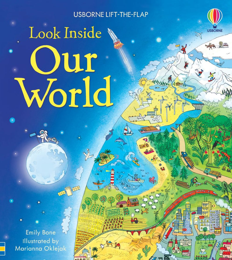 Usborne Lift-A-Flap Look Inside: Our World