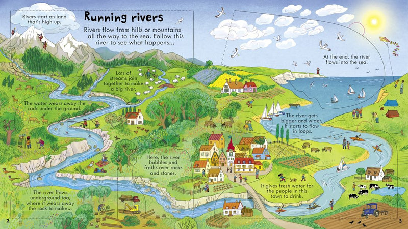 Usborne Lift-A-Flap Look Inside: Our World