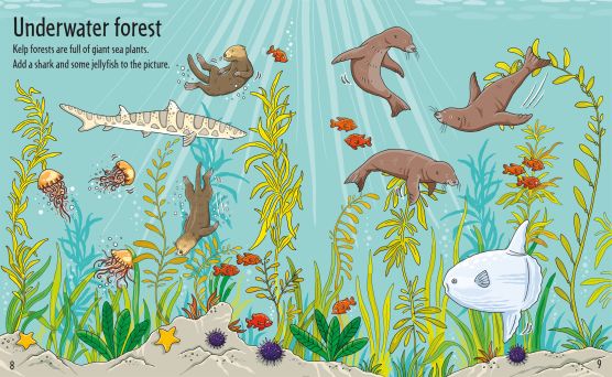 Usborne First Sticker Book - Under the Sea