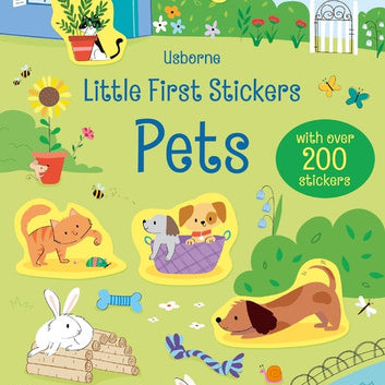 Usborne Little First Stickers - Pets