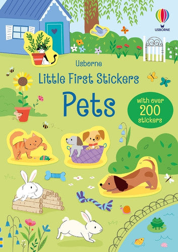 Usborne Little First Stickers - Pets