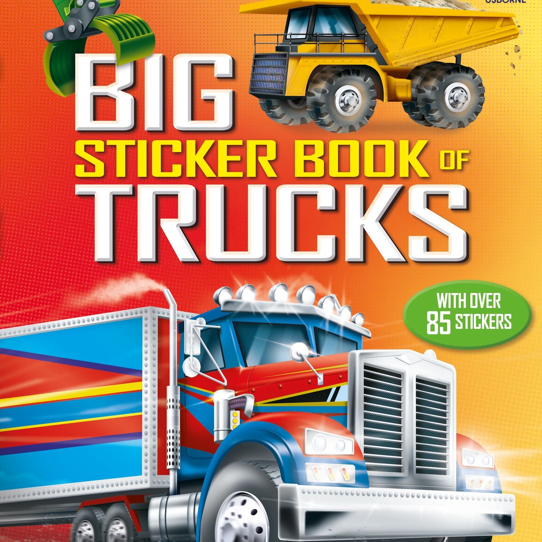 Usborne Big Sticker Book of Trucks