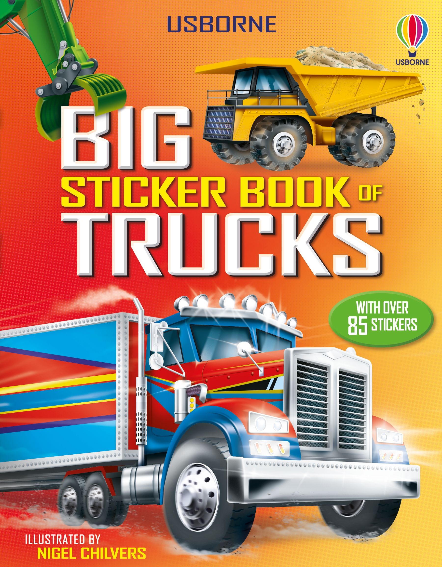 Usborne Big Sticker Book of Trucks