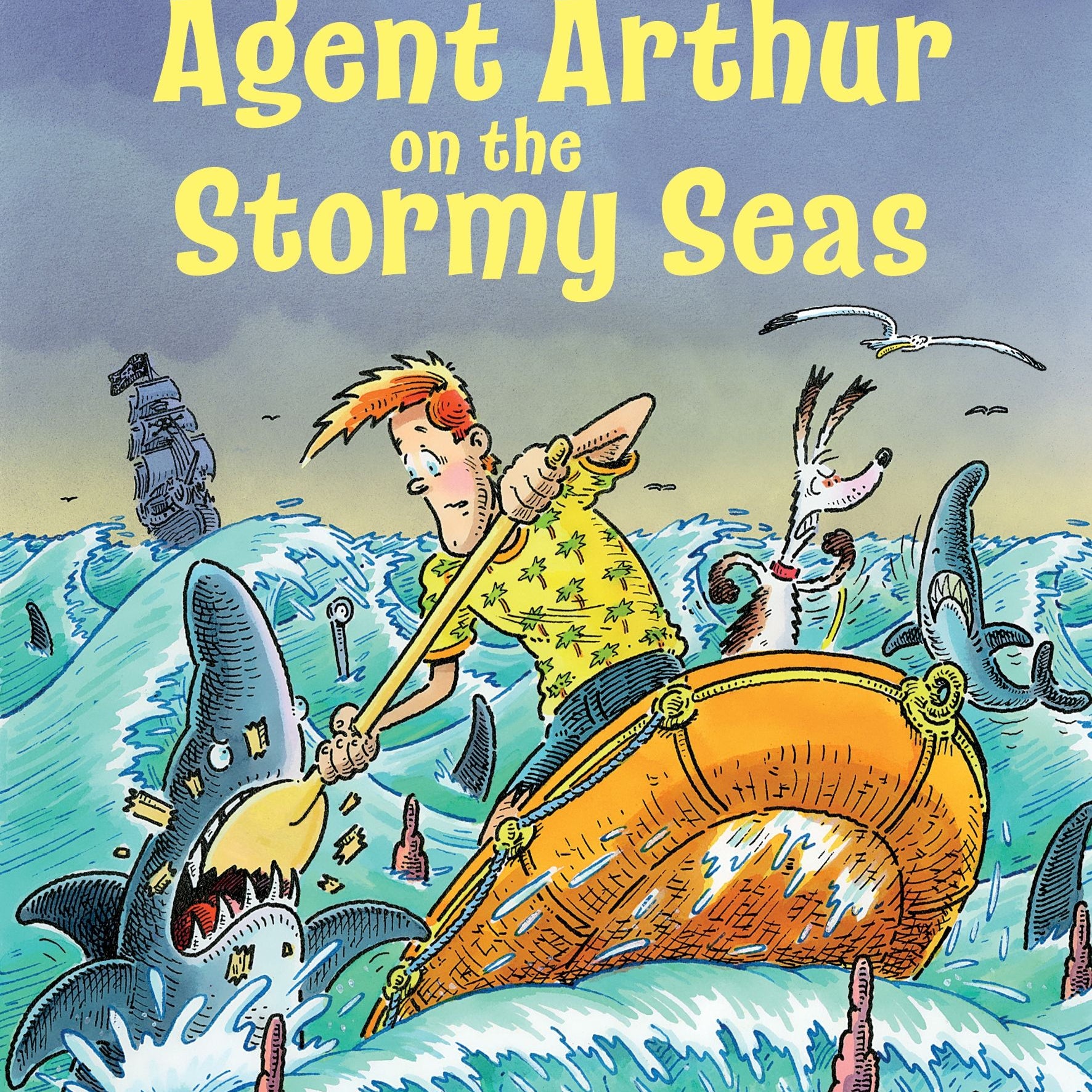 Usborne Puzzle Adventures - Agent Arthur on the Stormy Seas