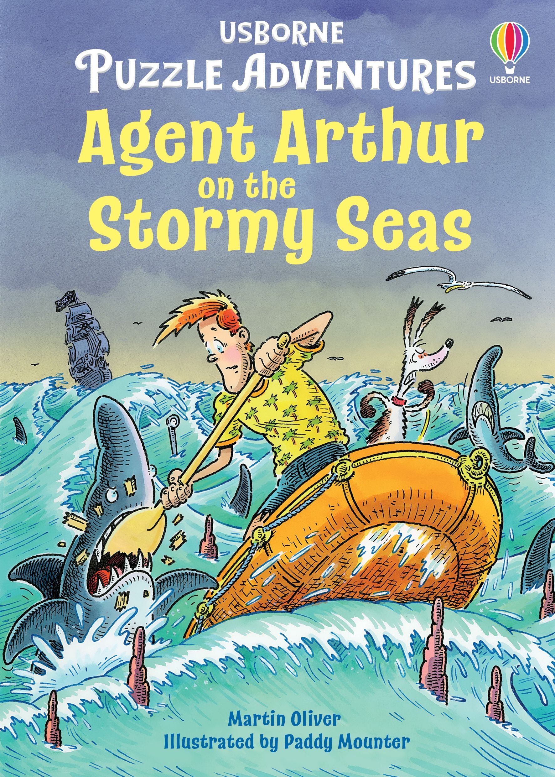 Usborne Puzzle Adventures - Agent Arthur on the Stormy Seas