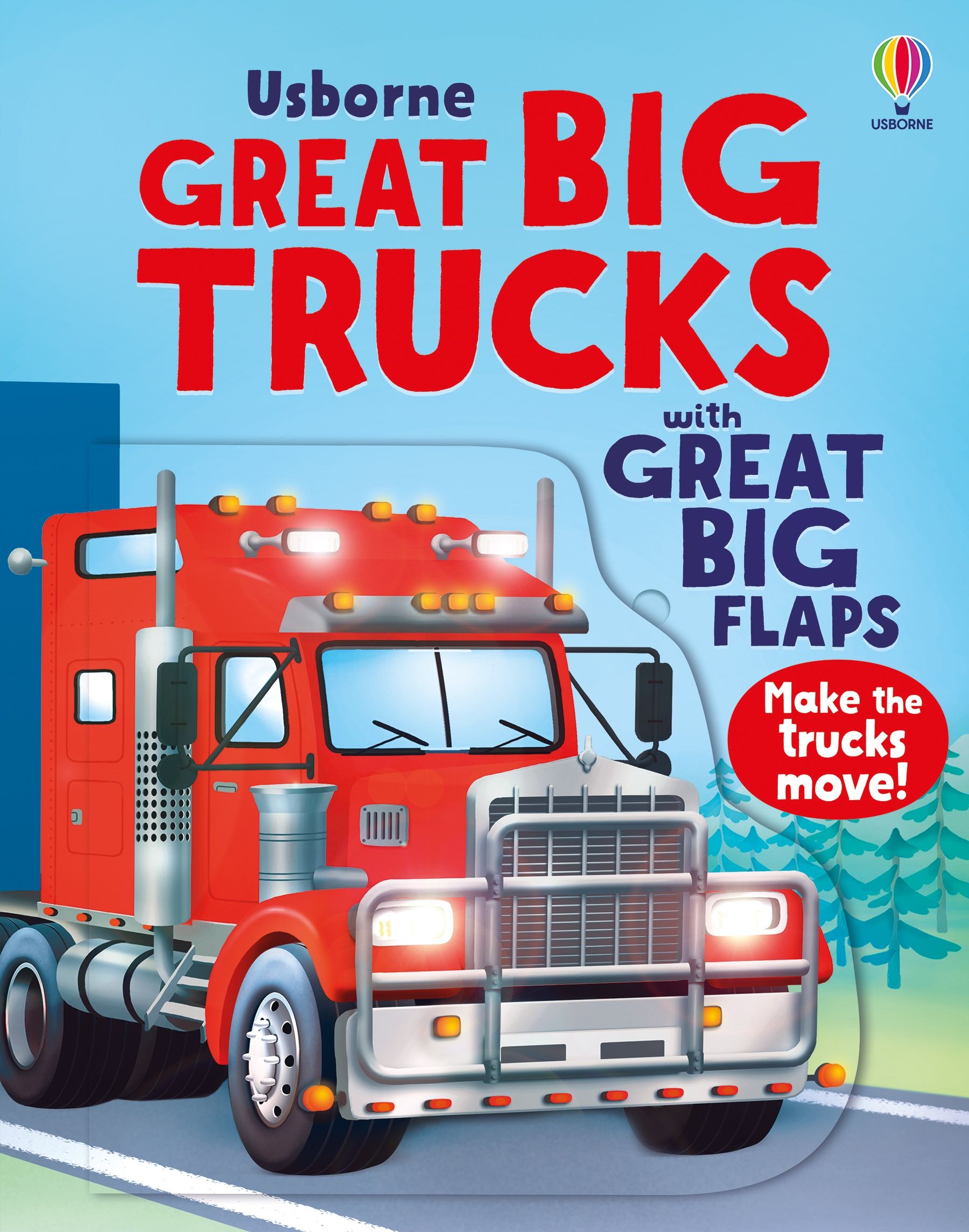 Usborne Great Big Trucks with Great Big Flaps