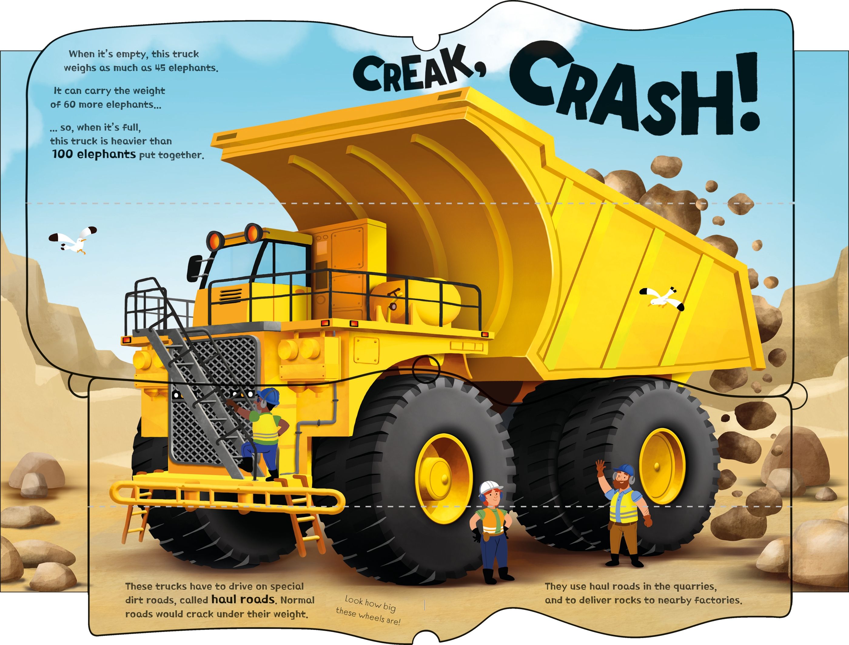 Usborne Great Big Trucks with Great Big Flaps