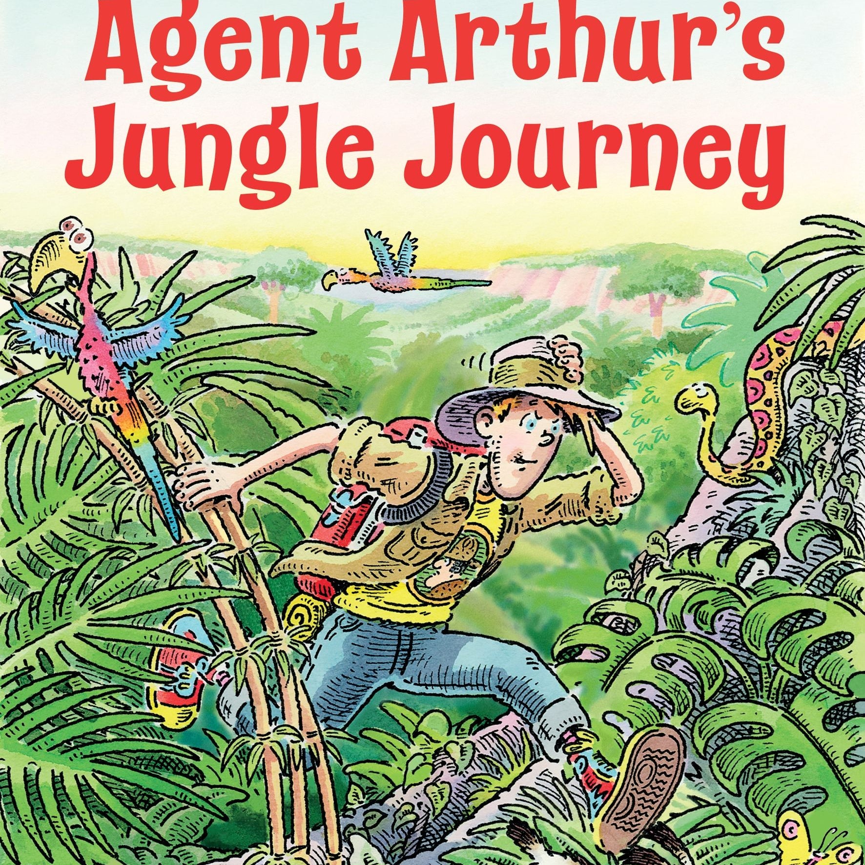 Usborne Puzzle Adventures - Agent Arthur Jungle Journey