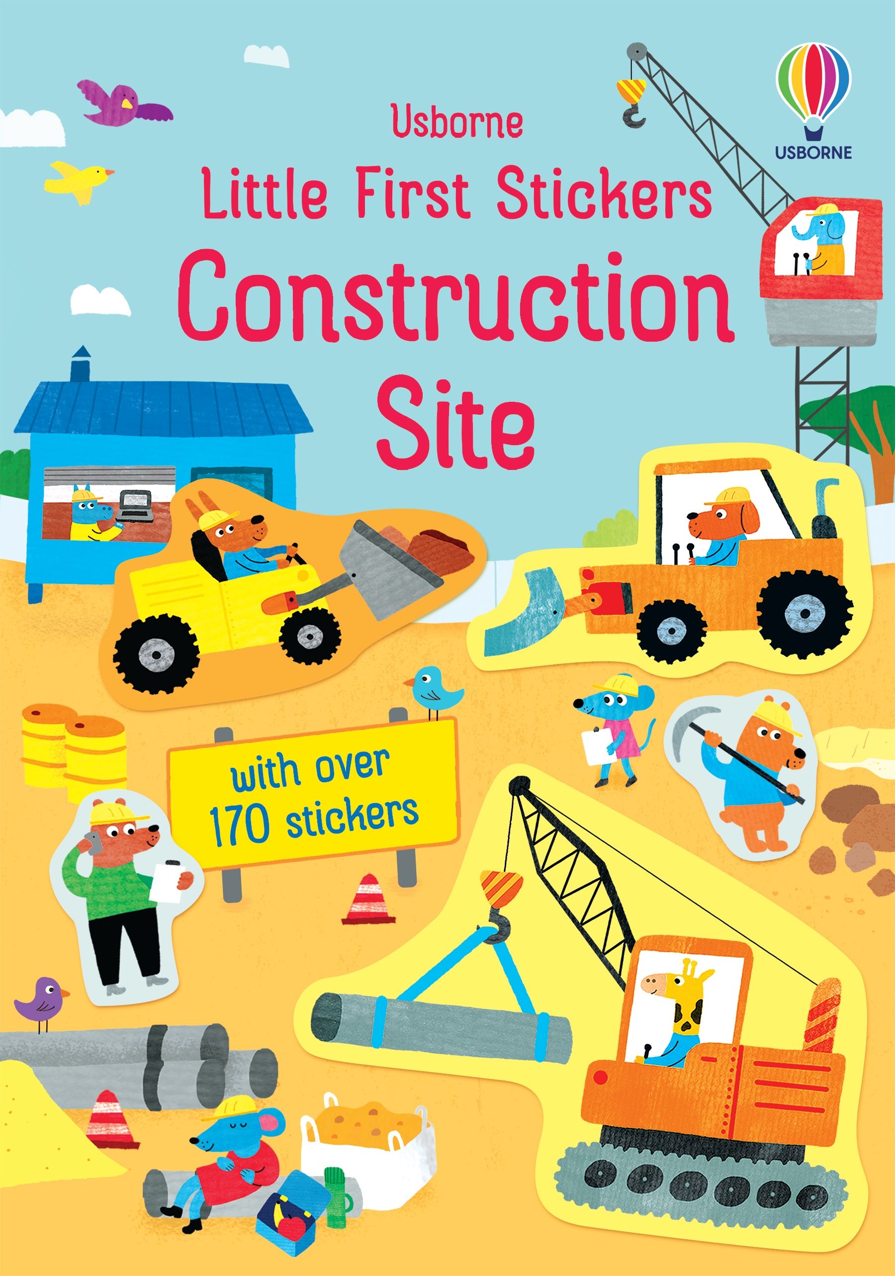 Usborne Little First Stickers - Construction Site