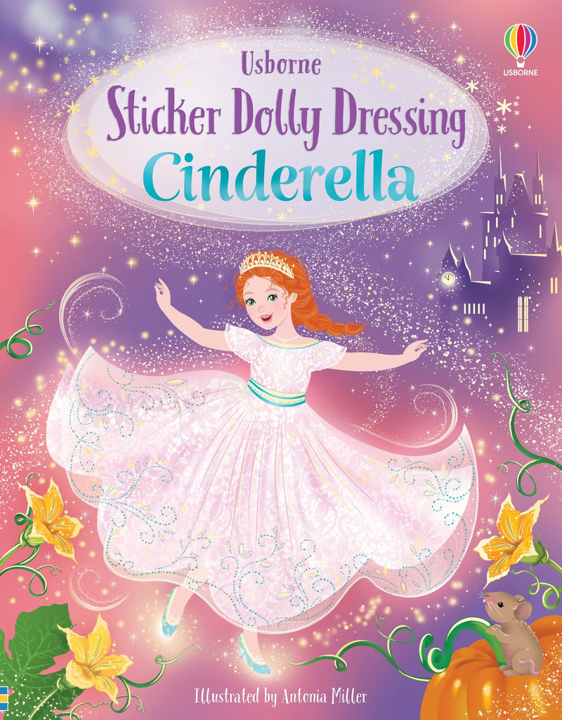 Usborne Sticker Dolly Dressing - Cinderella