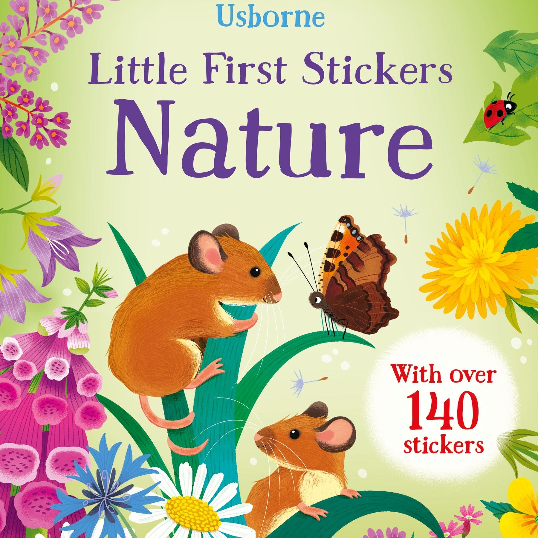 Usborne Little First Stickers - Nature