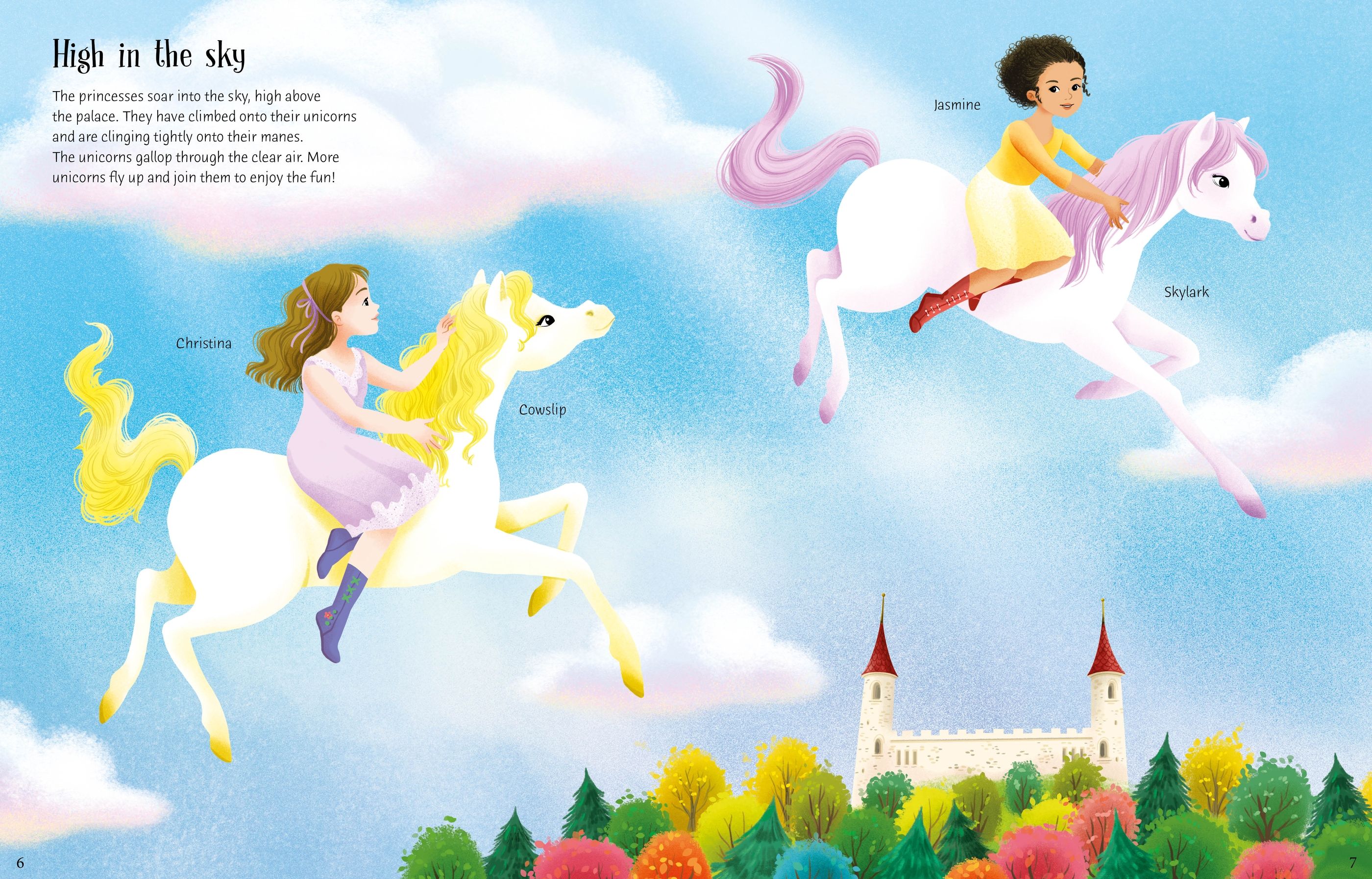 Usborne Sticker Dolly Dressing - Unicorn Princess