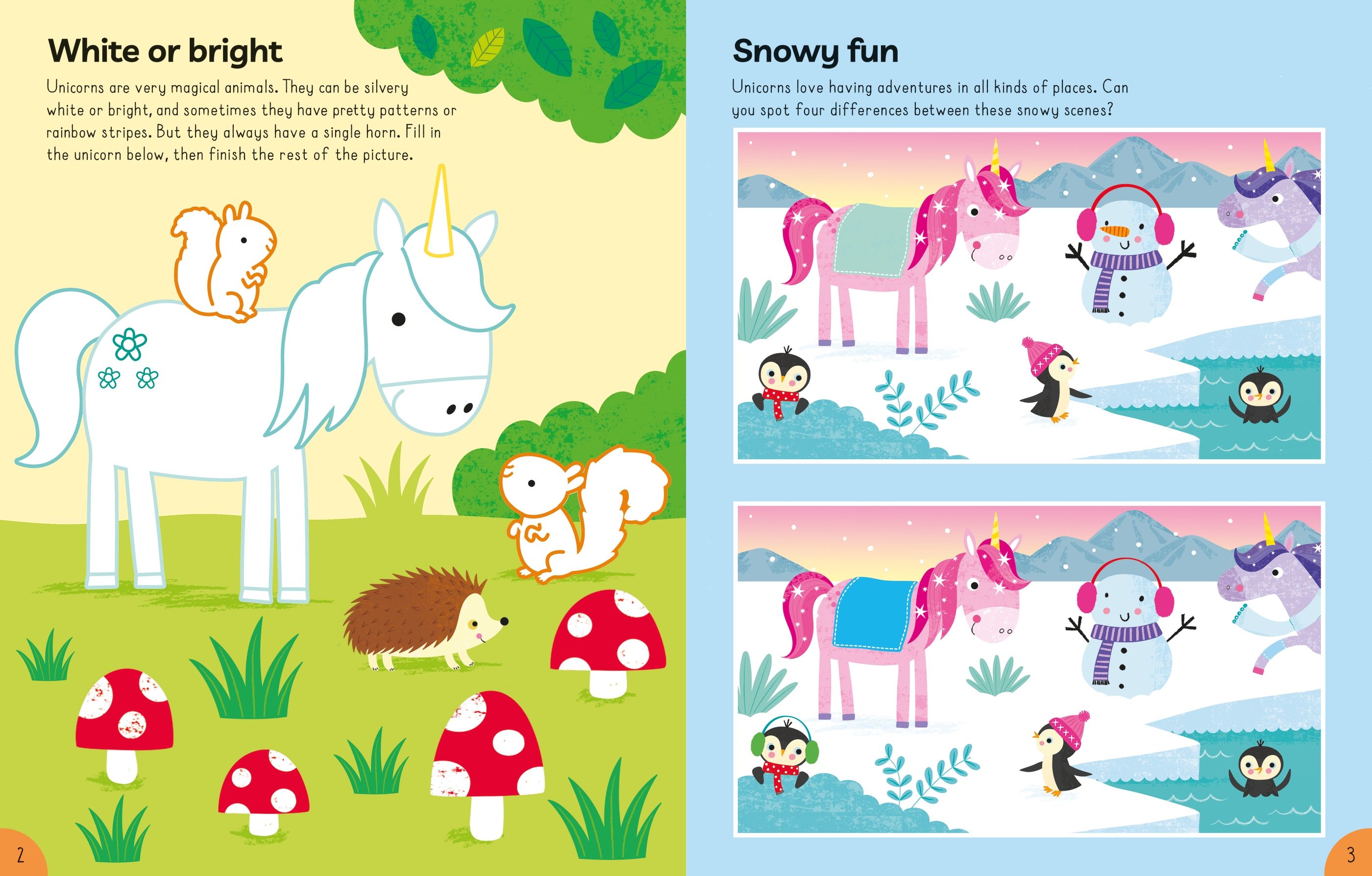 Usborne Big Activity Book - Unicorns