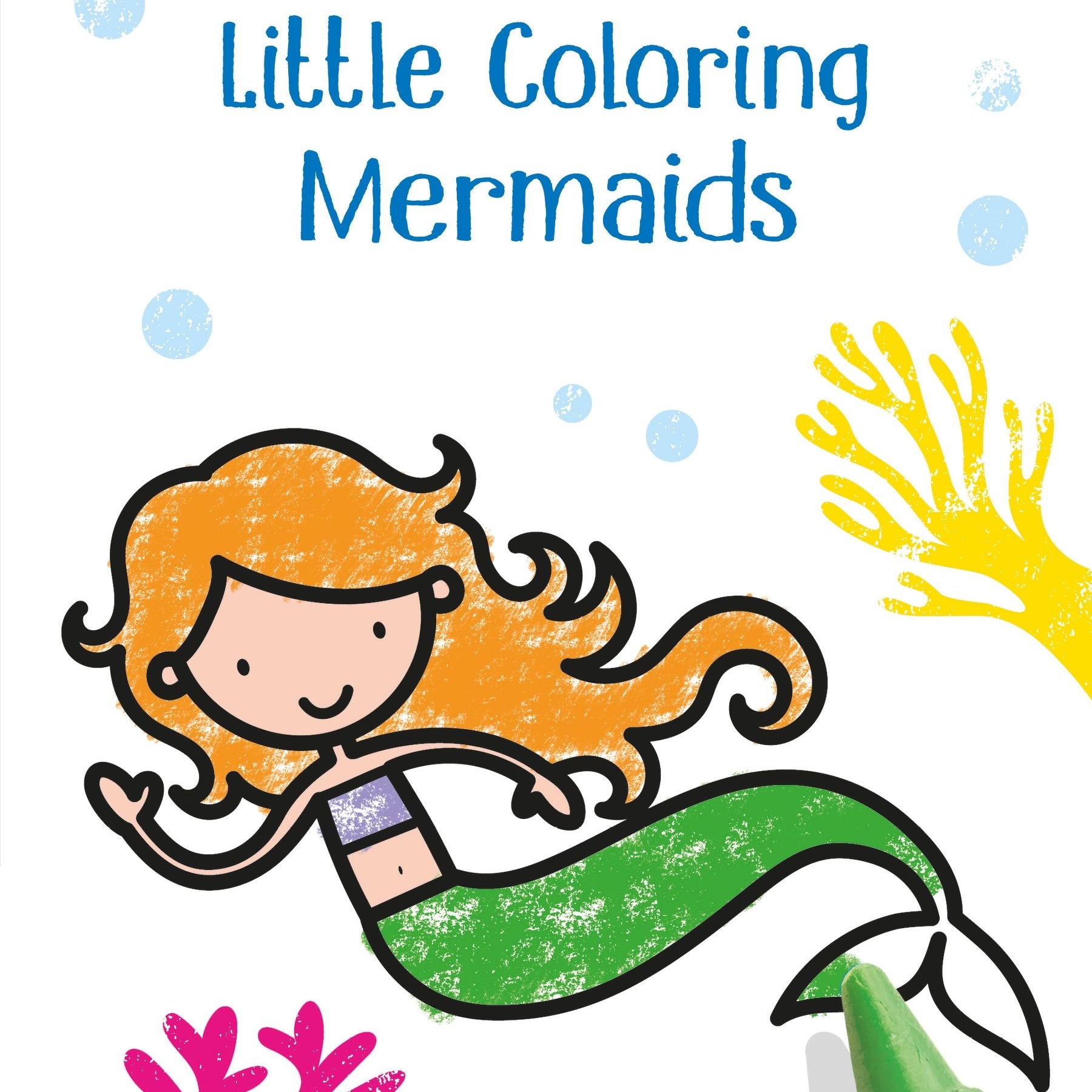 Usborne Little Coloring - Mermaids
