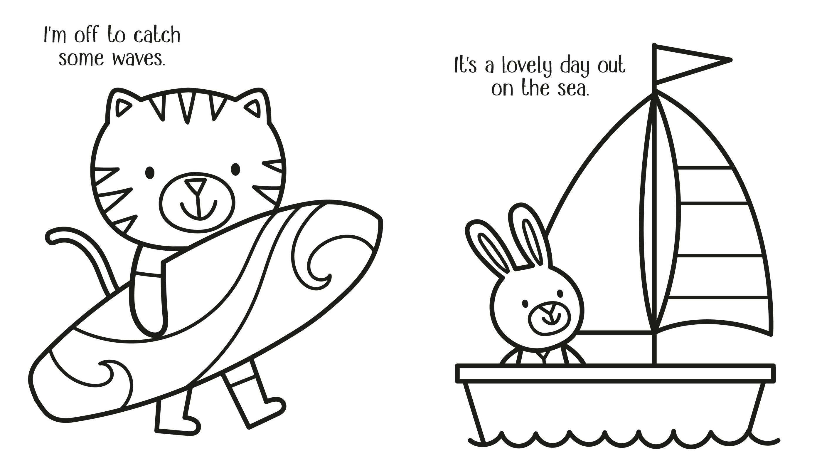 Usborne My Big Summer Coloring Book