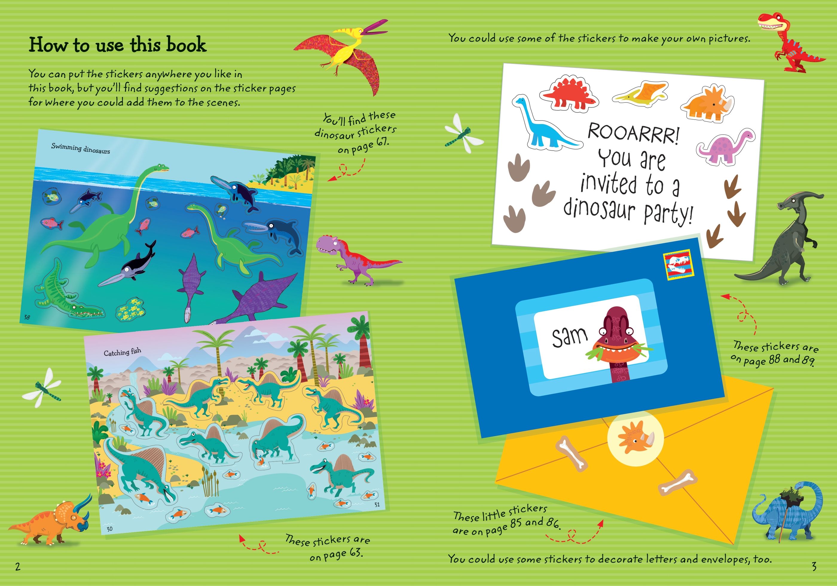 Usborne 1000 Dino Stickers