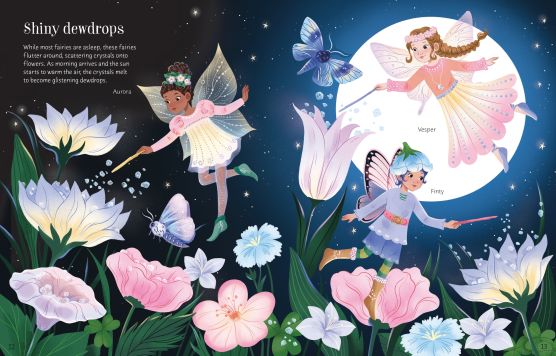 Usborne Sticker Dolly Dressing - Crystal Fairies