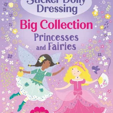 Usborne Little Sticker Dolly Dressing Big Collection - Princesses and Fairies