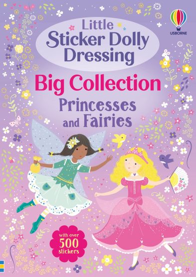 Usborne Little Sticker Dolly Dressing Big Collection - Princesses and Fairies