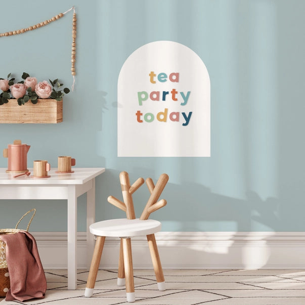 Mini Arch Magnetic Wall Decal - White