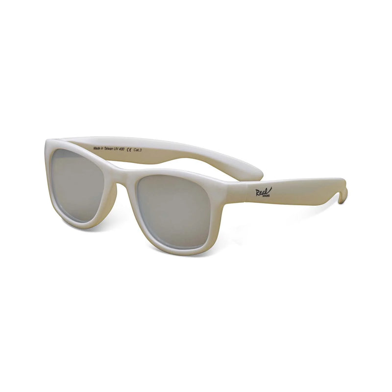 Surf Unbreakable UV Iconic Sunglasses - White - Various Sizes