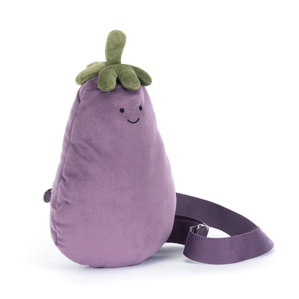 Jellycat Amuseable Aubergine (Eggplant) Bum Bag