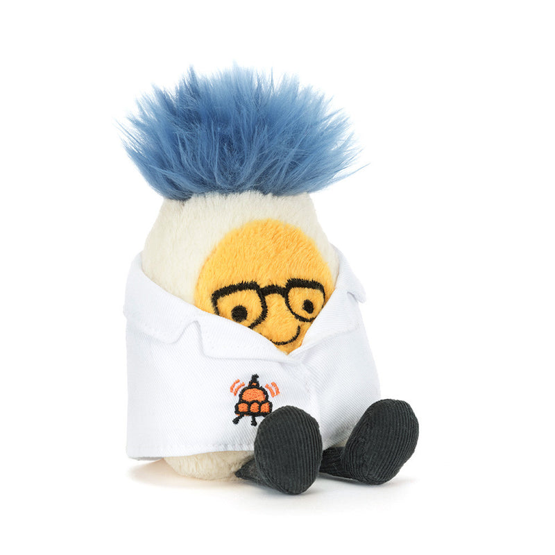 Jellycat Amuesable Boiled Egg Scientist Outfit