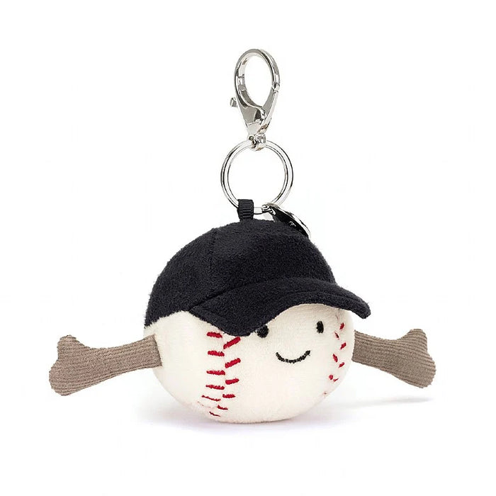Jellycat Amuseables Baseball Bag Charm