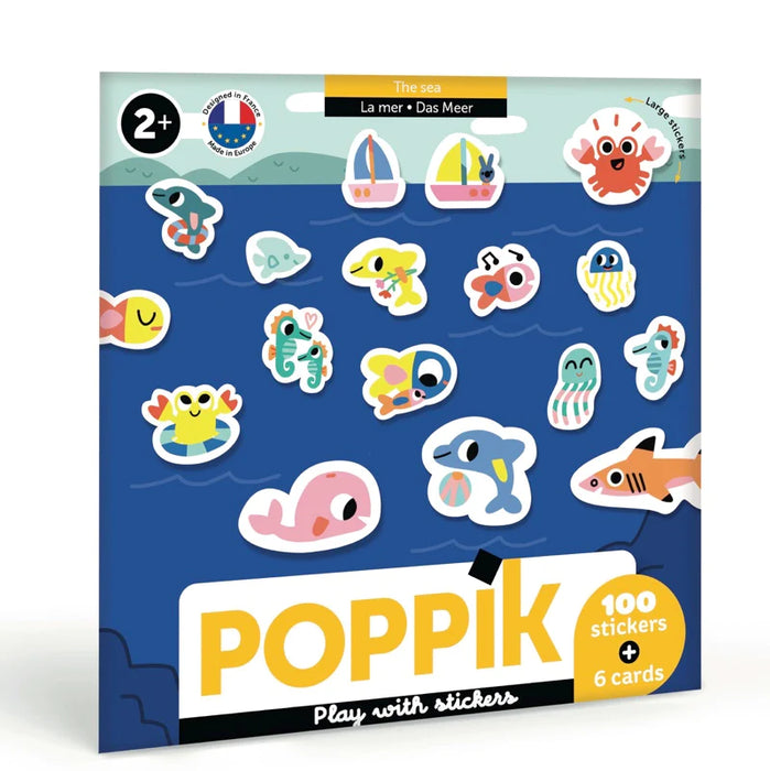Poppik My First Stickers - Sea