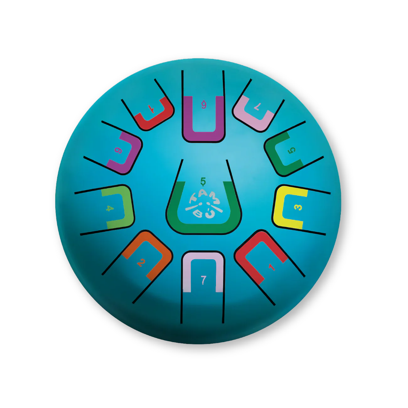8" Tambu Tongue Drum 11 Tones - Calm Sky