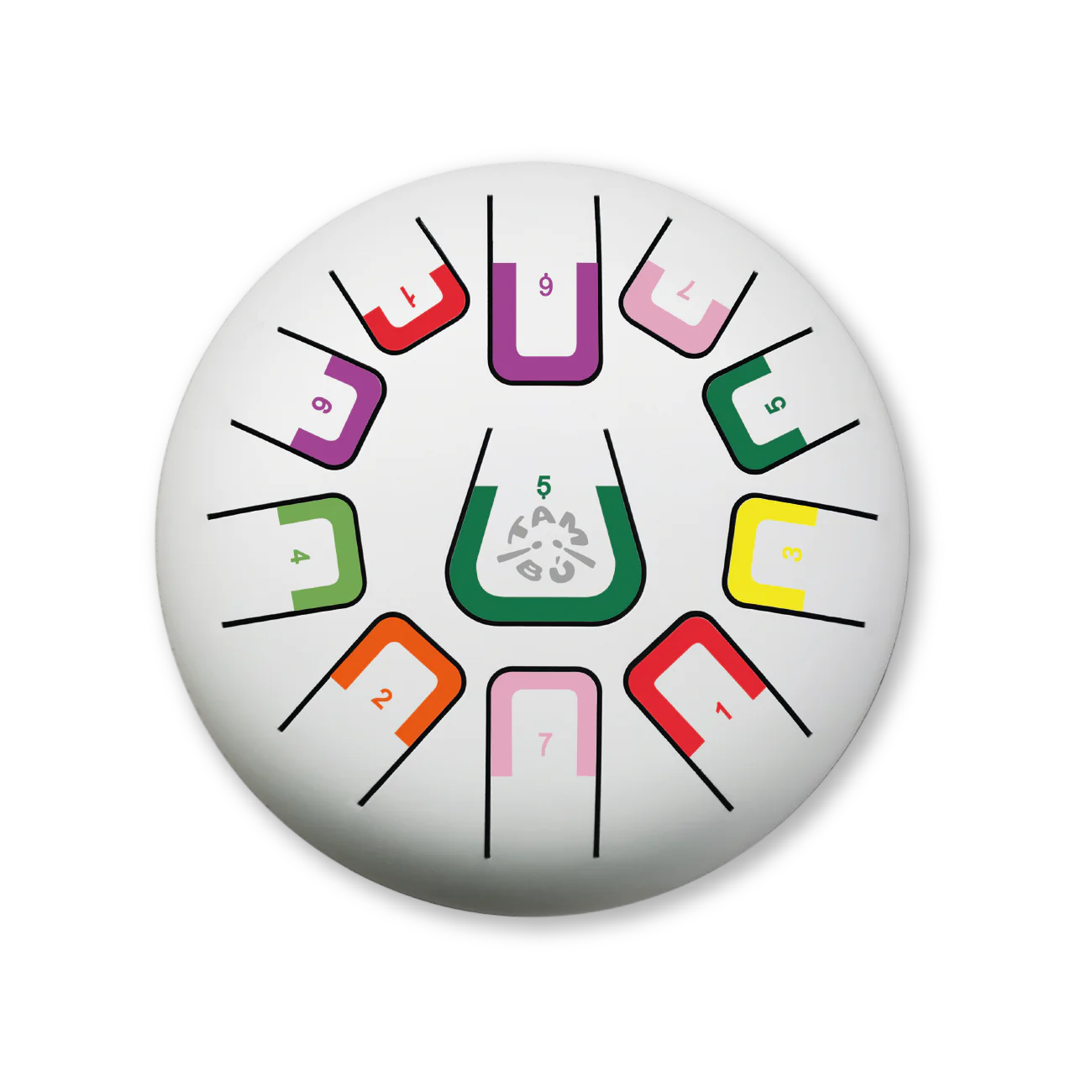 8" Tambu Tongue Drum 11 Tones - Iceberg Dream
