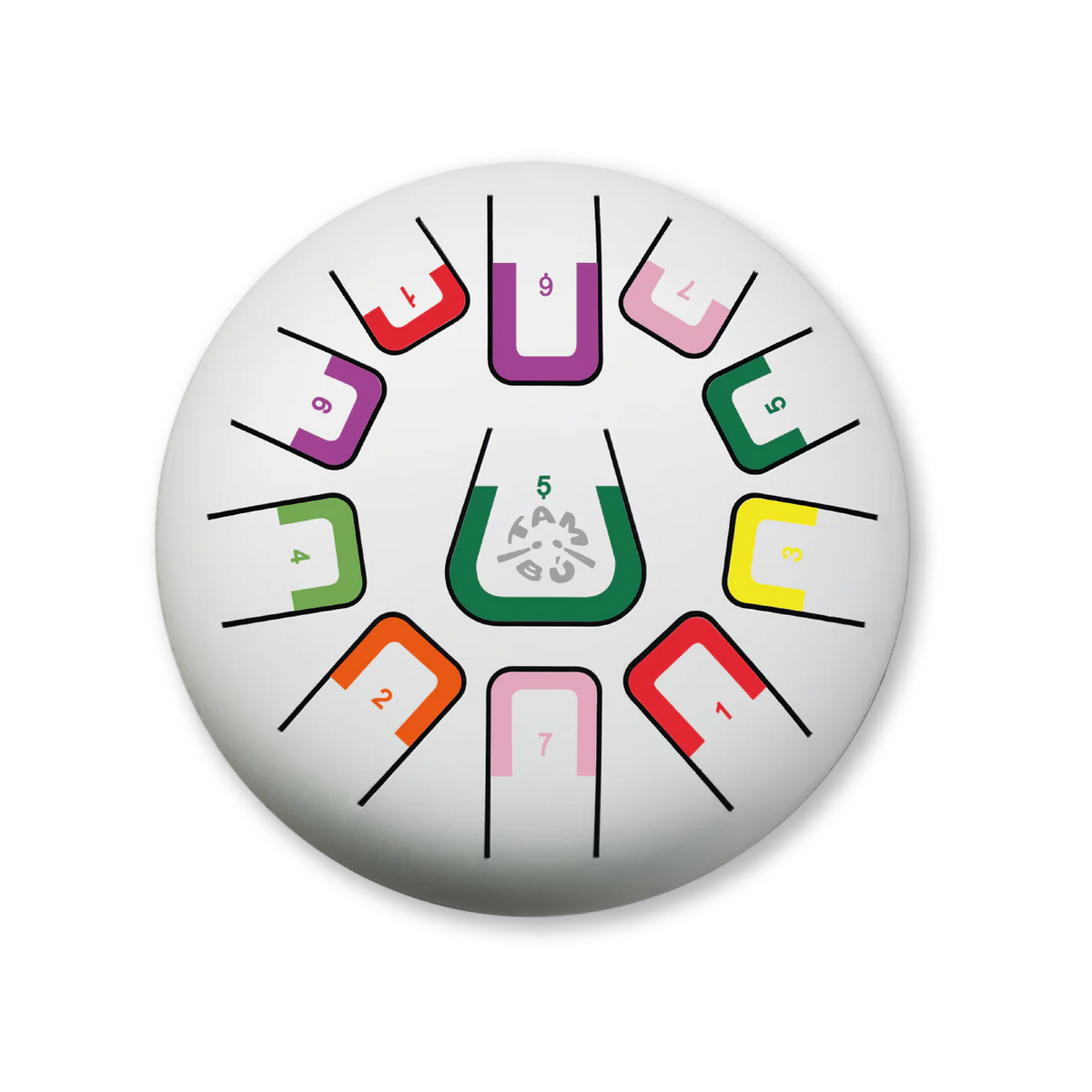 8" Tambu Tongue Drum 11 Tones - Iceberg Dream