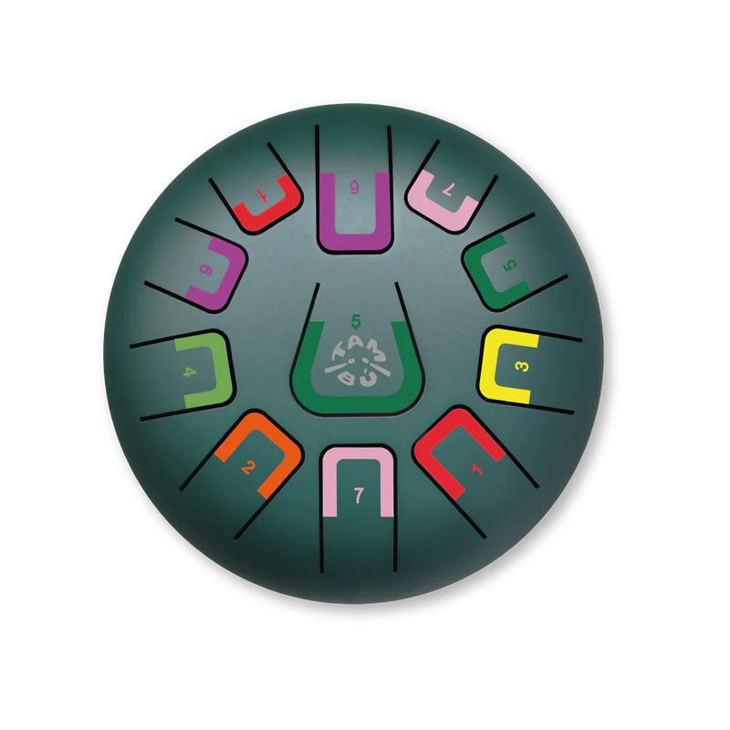 8" Tambu Tongue Drum 11 Tones - Wild Jungle