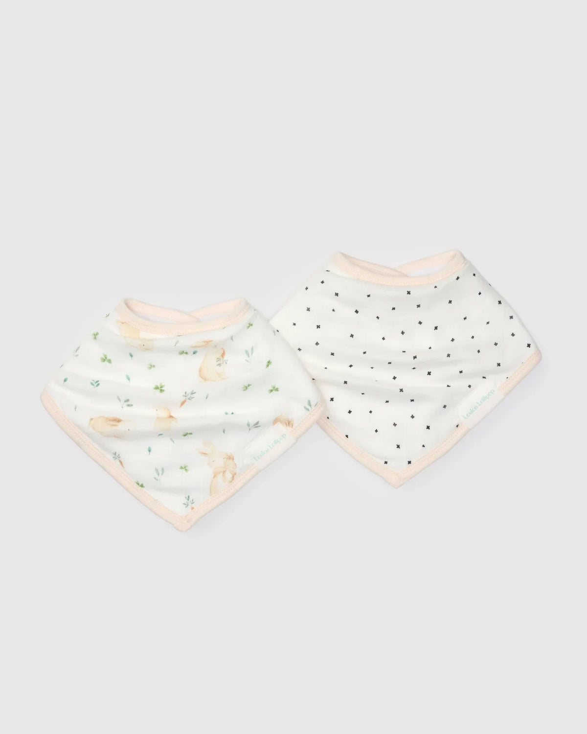 Loulou Lollipop Muslin Bandana Bib Set - Various Styles