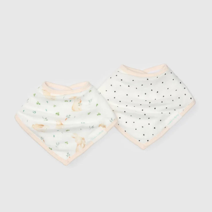 Loulou Lollipop Muslin Bandana Bib Set - Various Styles