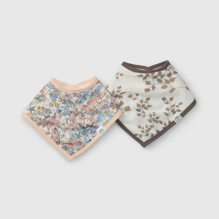 Loulou Lollipop Muslin Bandana Bib Set - Various Styles