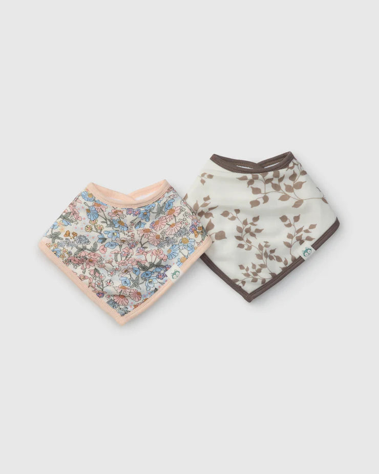 Loulou Lollipop Muslin Bandana Bib Set - Various Styles
