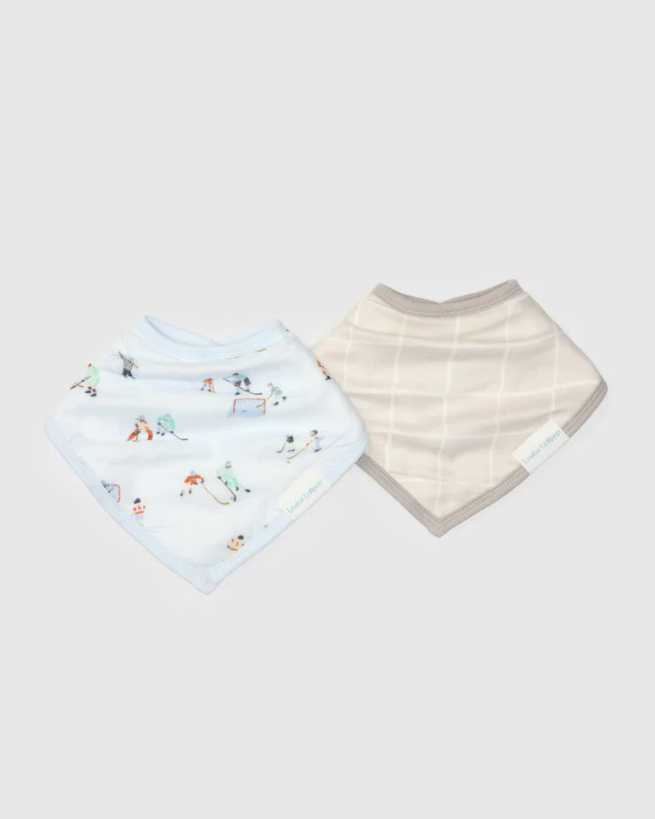 Loulou Lollipop Muslin Bandana Bib Set - Various Styles
