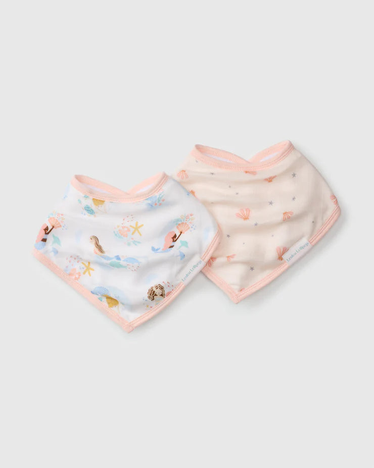 Loulou Lollipop Muslin Bandana Bib Set - Various Styles