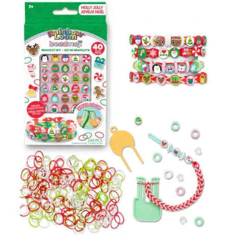 Holly Jolly Beadmoji Bracelet Kit