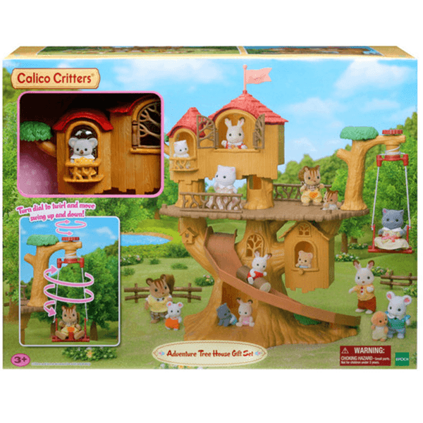 Calico Critters - Adventure Tree House Gift Set
