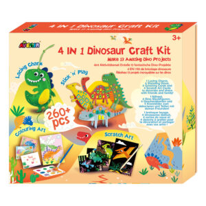 4-in-1 Dinosaur Craft Kit