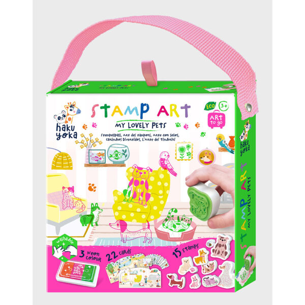 Art To Go Stamp Art - My Lovely Pets