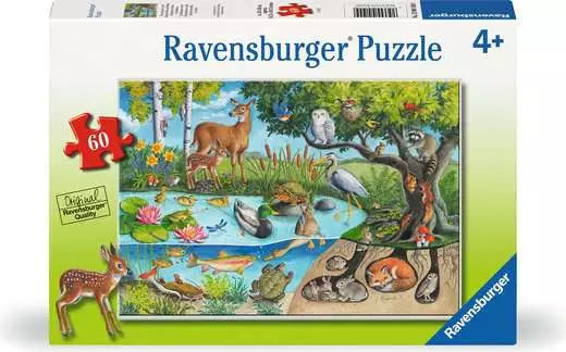 Ravensburger 60 Piece Puzzle - Animals Above and Below