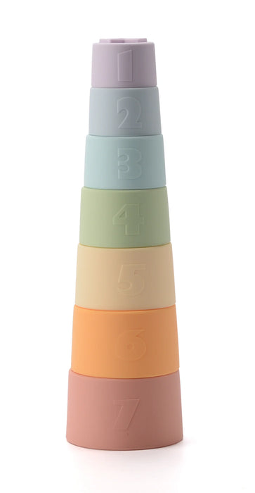 Loulou Lollipop Stacking Cups - Rainbow