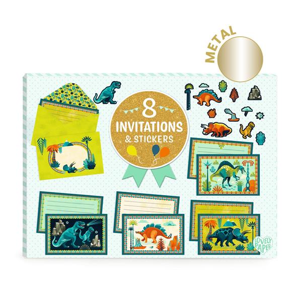 Djeco Letter Box - Cric Croc, Dino Rock