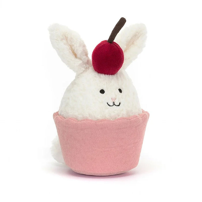 Jellycat Dainty Desert Bunny Cupcake