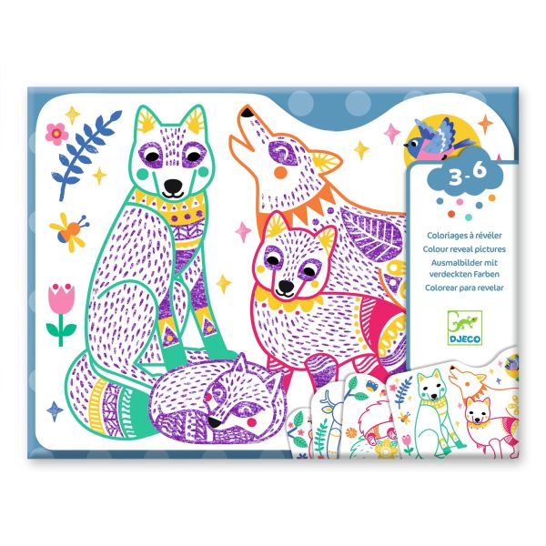 Djeco Magic Colouring - Forest Families